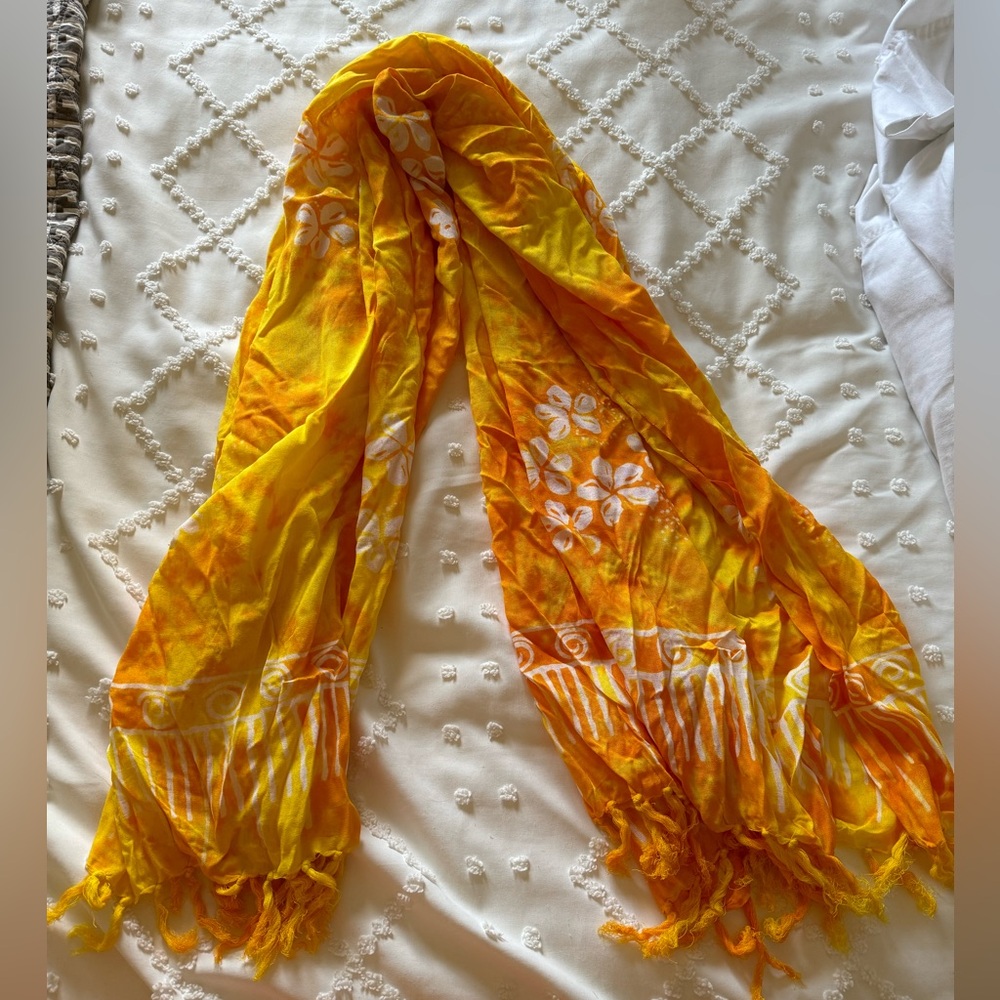 Long Sarong with Fringe